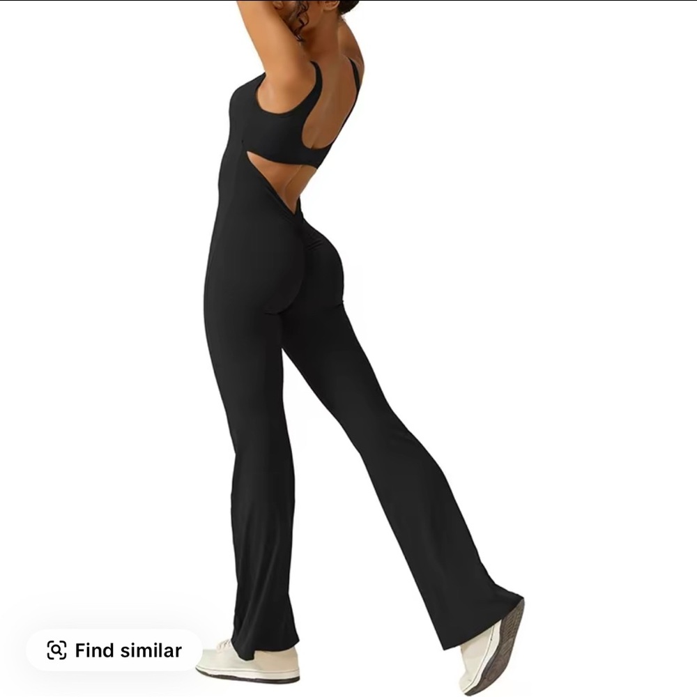 Sleek Black Women's Jumpsuit